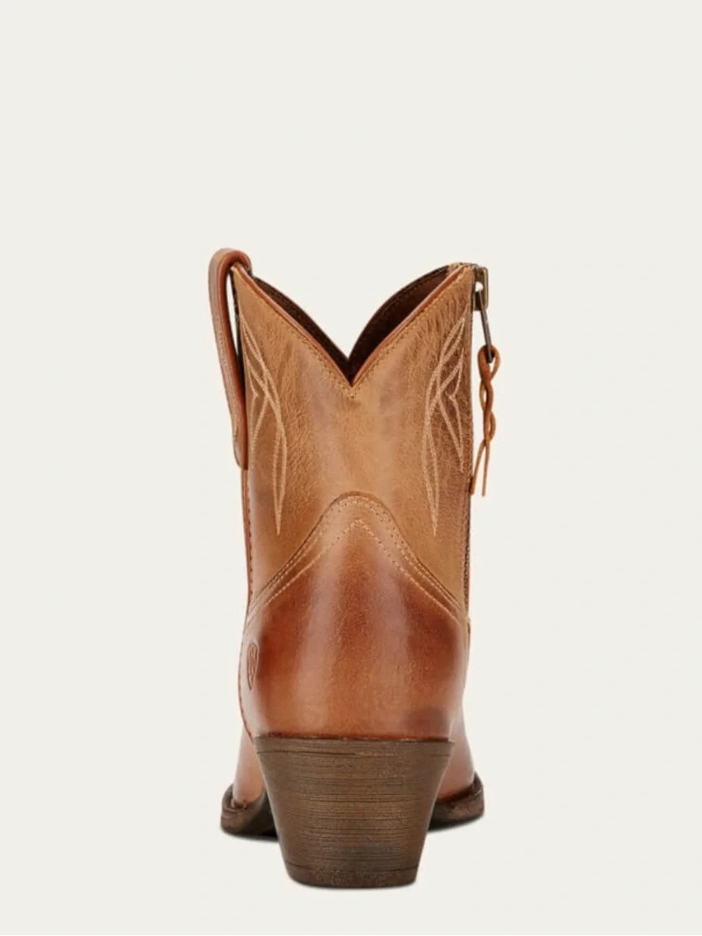 Ariat Darlin Western Boot Ankle High Boot Burnt Sugar 9C